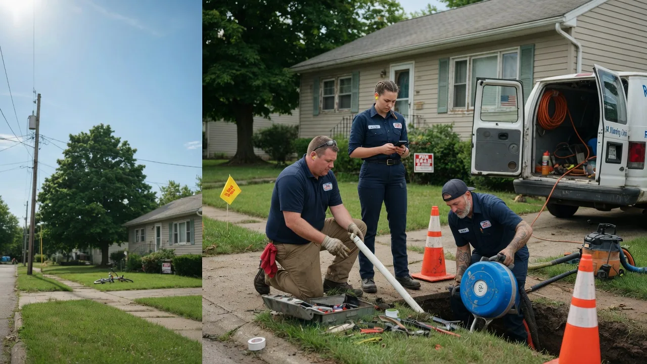 Sewer Line Repair in Hartford, IA near me